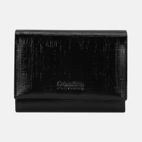 卡尔文·克莱恩/Calvin Klein 女士纯黑短款卡包 GP0137 R4500-CKCK